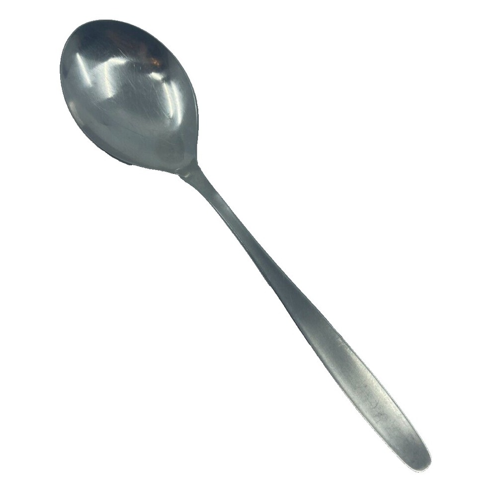 WMF Cromargan "Alpha" Pattern Stainless Flatware Spoon 7.5" Long